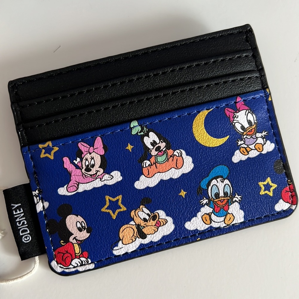 Donald & Daisy Duck Loungefly Mini Backpack & Mickey Baby cardholder bundle - Picture 6 of 11